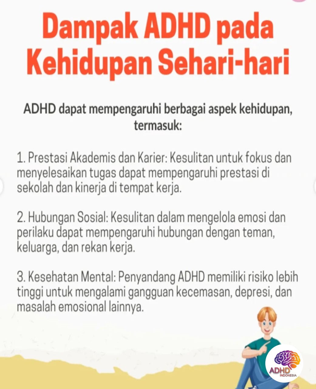 ADHD dan Hubungan Sosial Anak di Lingkungan Sekolah di Kabupaten Situbondo