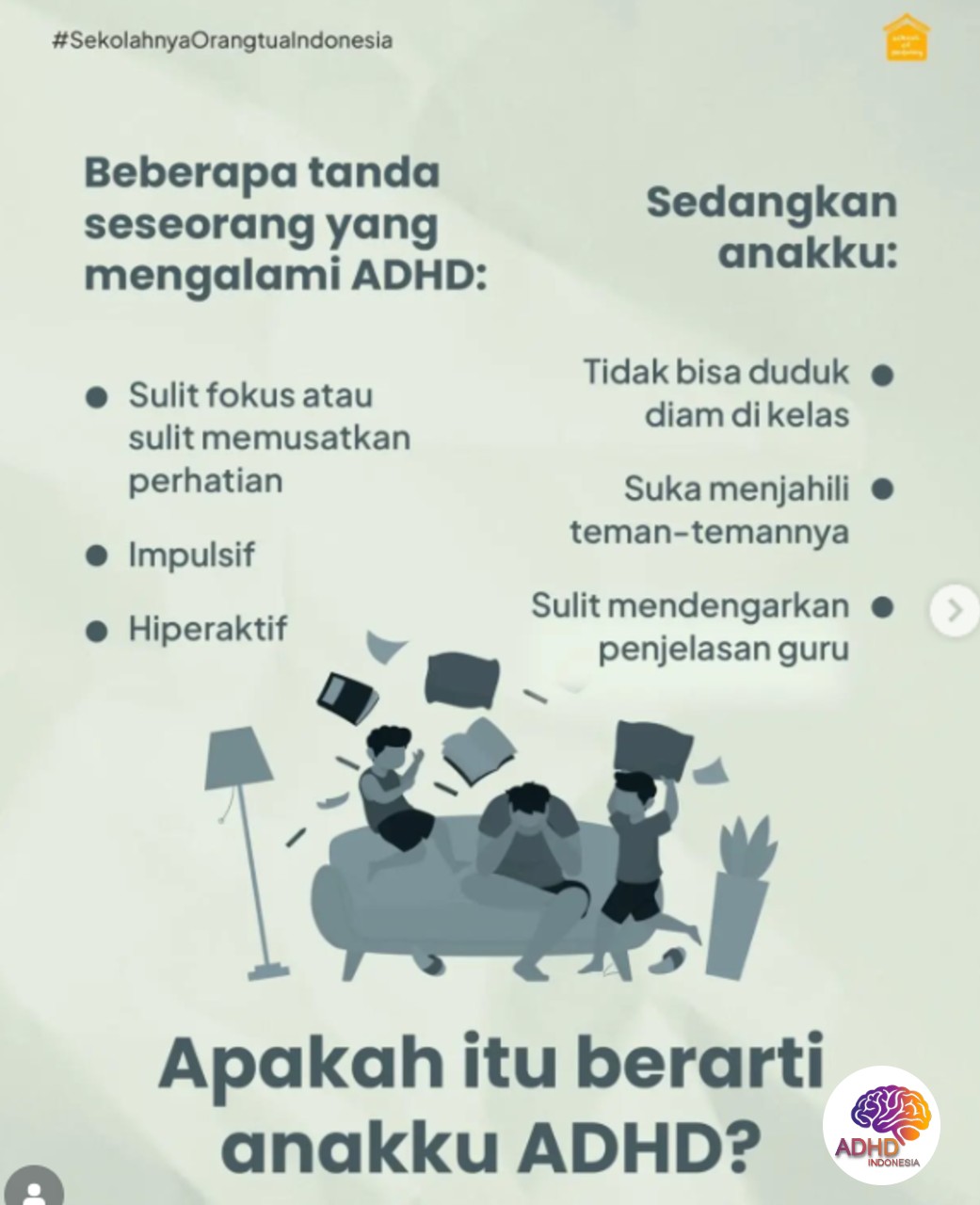 Ciri dan Gejala ADHD pada Anak Usia Dini di Kabupaten Situbondo