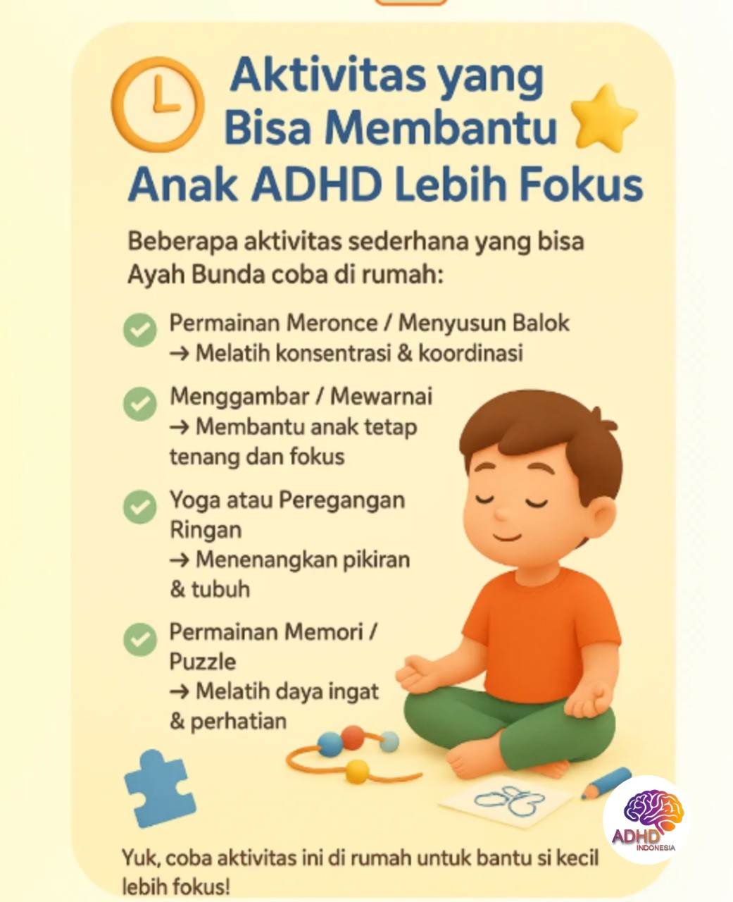 Pendekatan Edukatif yang Tepat untuk Anak ADHD di Kabupaten Situbondo