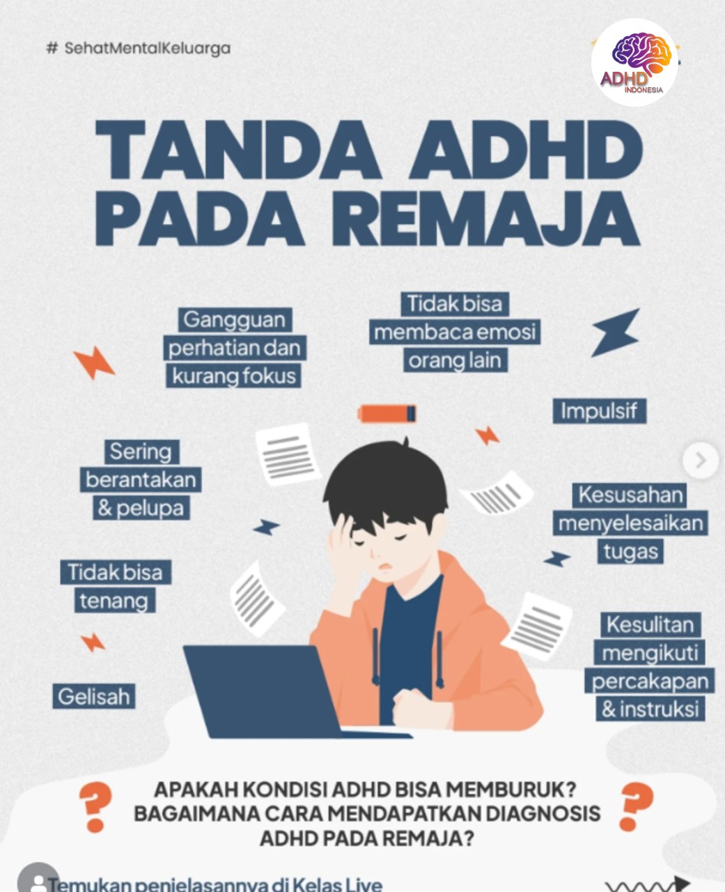 Screening ADHD Non-Diagnostik: Edukasi Awal bagi Orang Tua di Kabupaten Situbondo